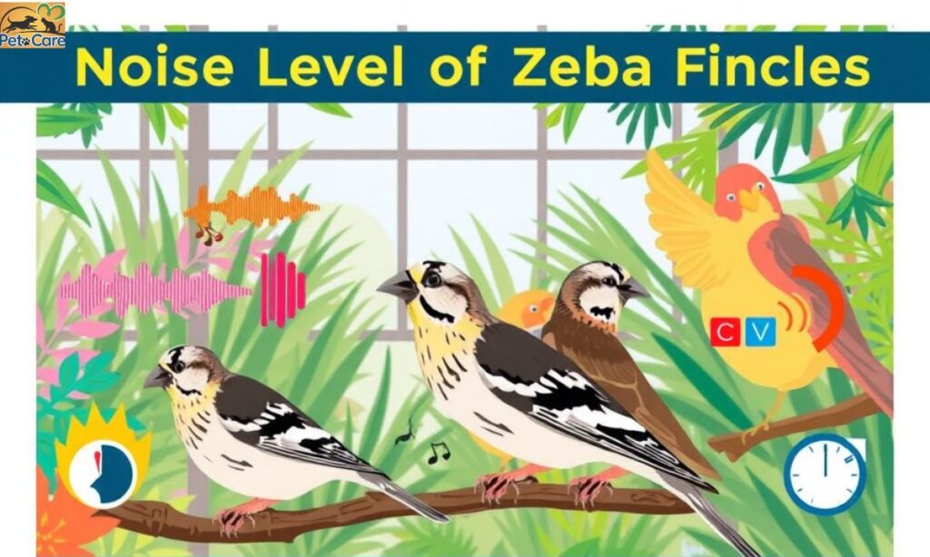 Noise Level of Zebra Finches