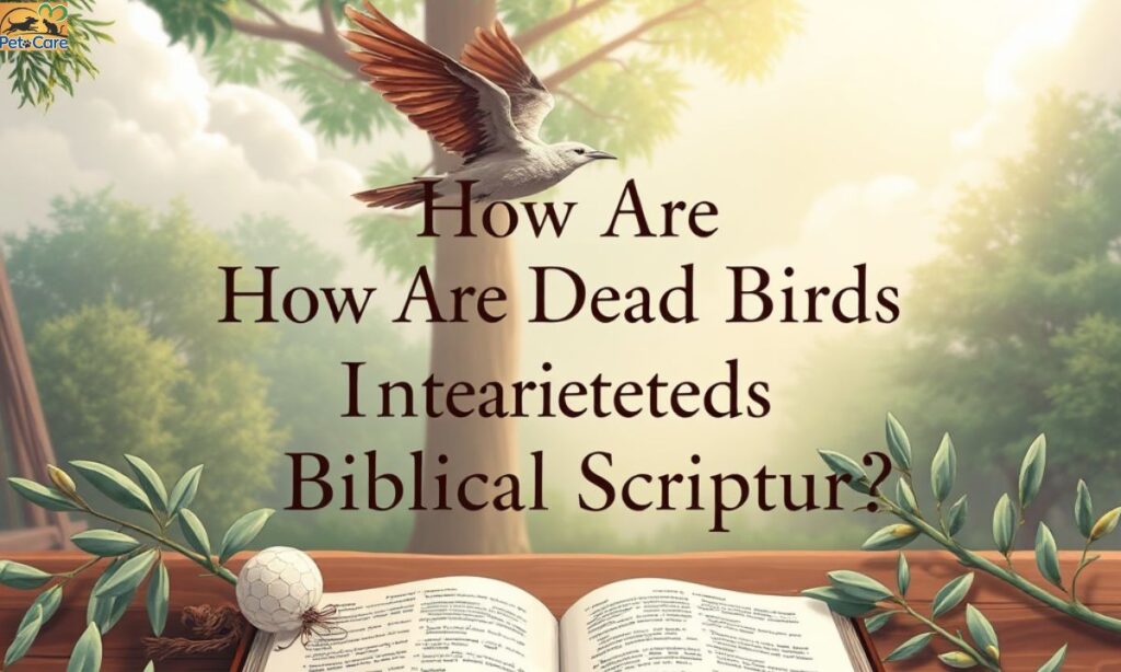 How Are Dead Birds Interpreted in Biblical Scripture?